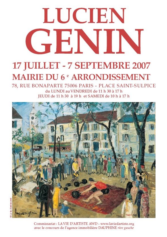 La vie d'artiste
